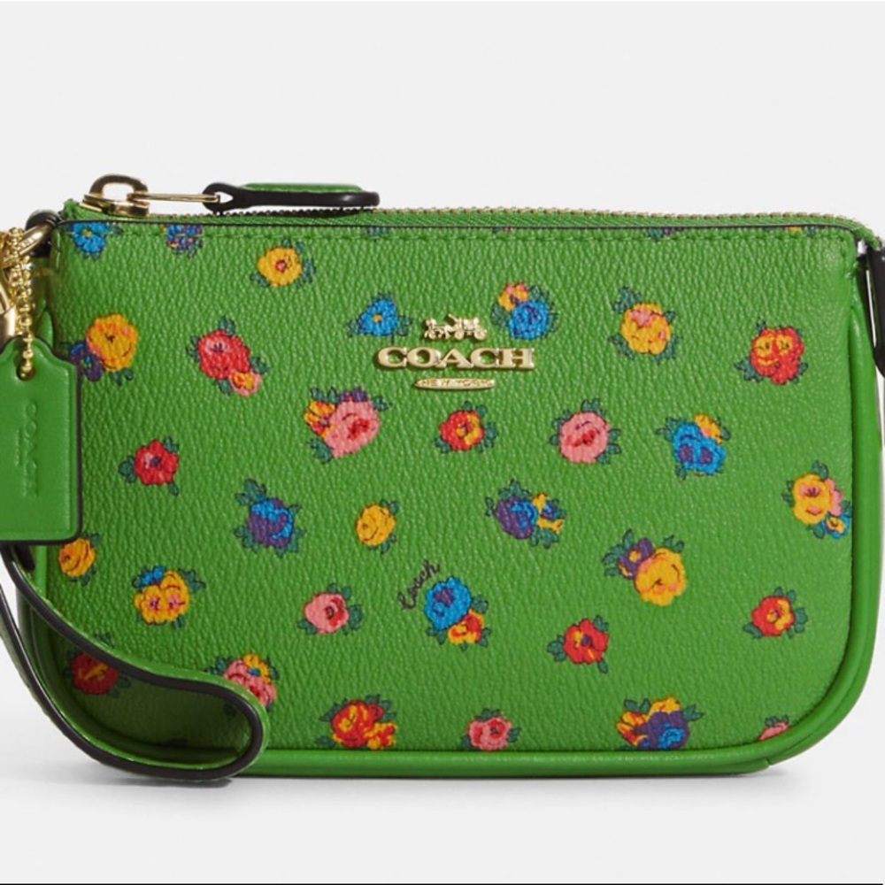 COPY - Coach Green Apple Floral Handbag NWT